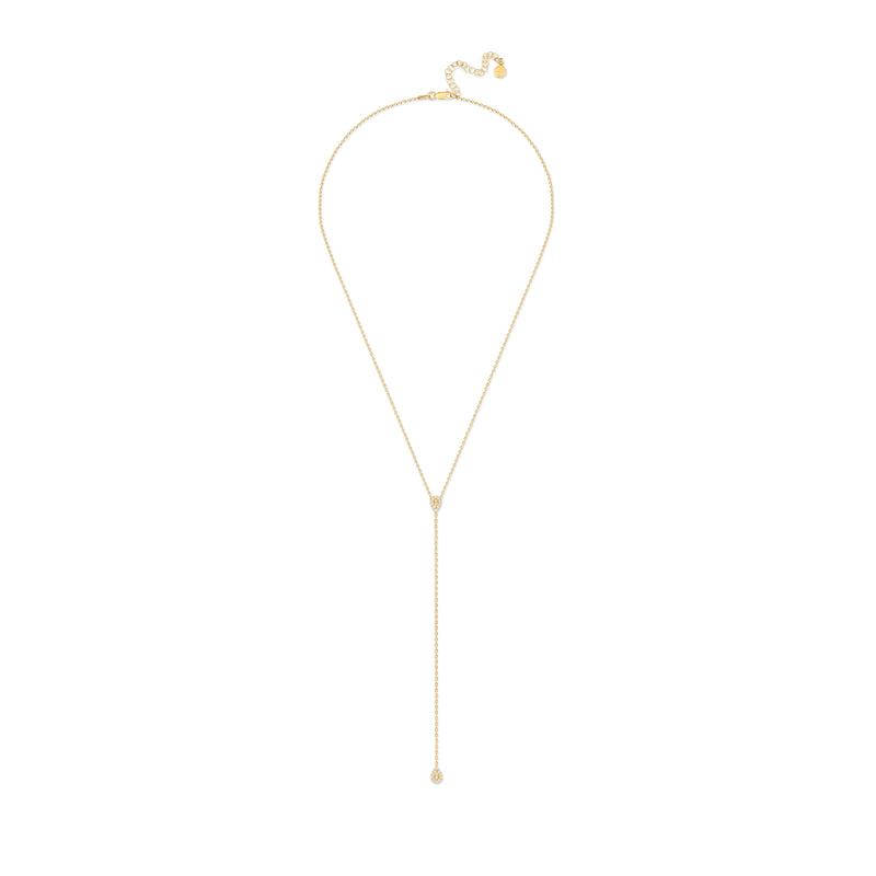 Mosuo Jewellery Teardrop Lariat Halskette - Vermeil JETZT KAUFEN