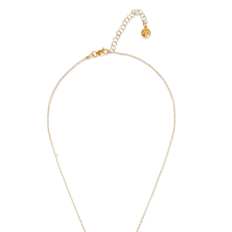 Mosuo Jewellery Teardrop Lariat Halskette - Vermeil JETZT KAUFEN