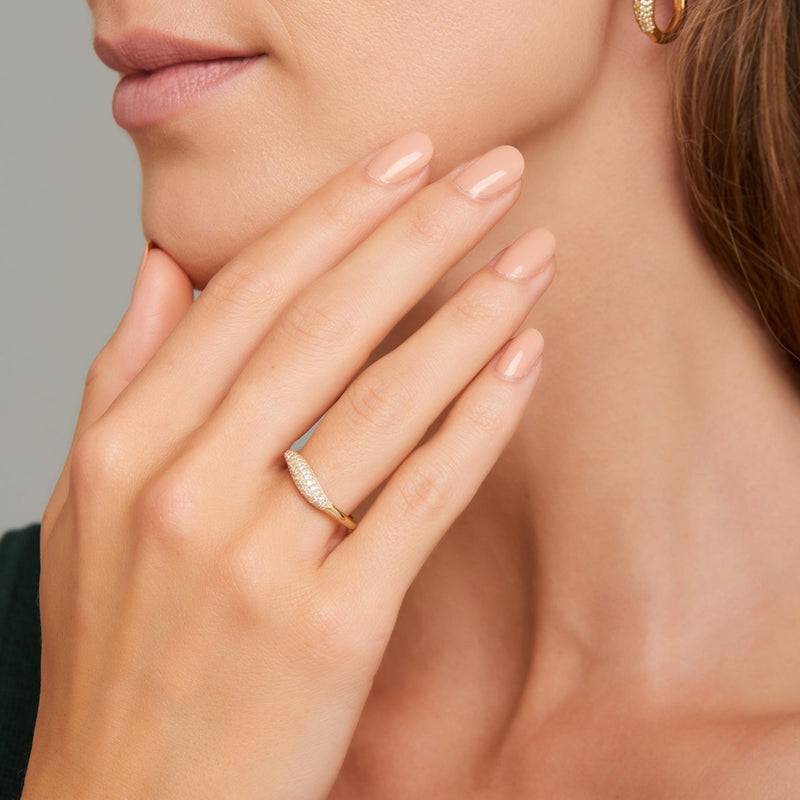 Mosuo Jewellery Athena Topas Ring - Vermeil 2025