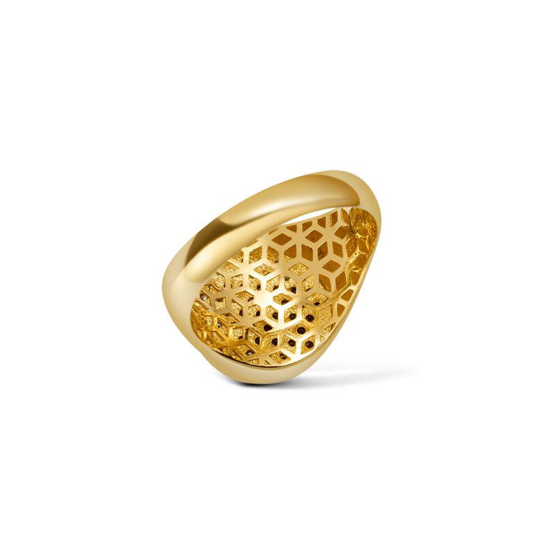 Mosuo Jewellery Diamant Signet Ring im Angebot