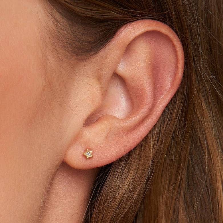 Mosuo Jewellery Diamant Stern Ohrstecker Fabrik Onlineshop