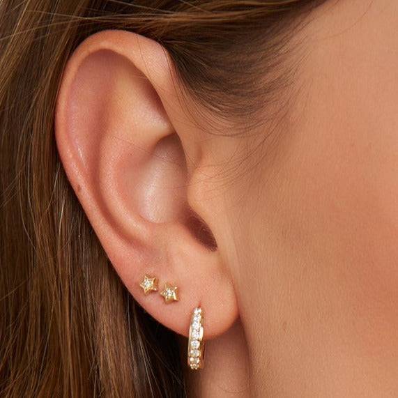 Mosuo Jewellery Diamant Stern Ohrstecker Fabrik Onlineshop