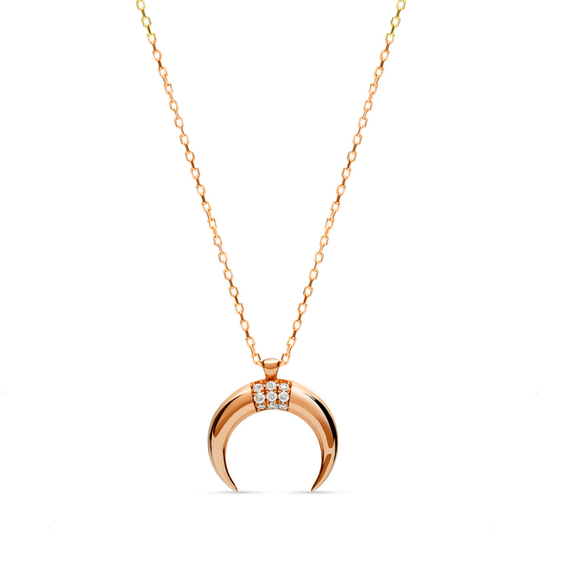 Mosuo Jewellery Mond Diamant Anhängerkette Vatertagsangebot