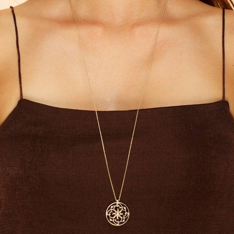 Mosuo Jewellery Himmels Anhängerkette mit Diamanten Neuheiten