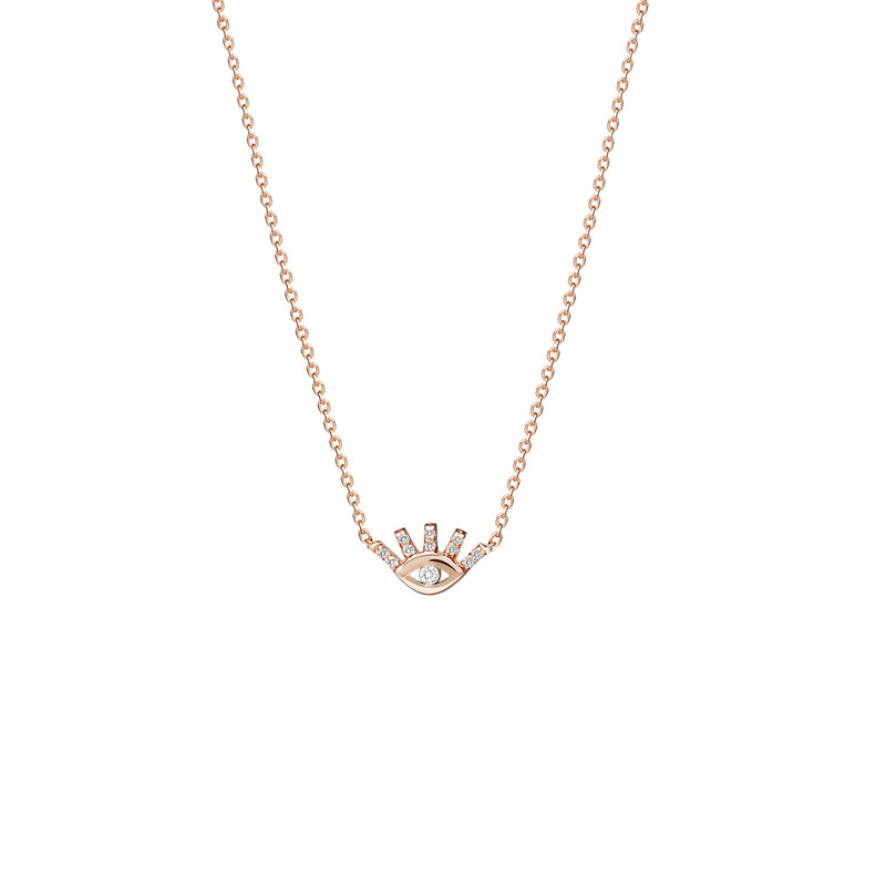Mosuo Jewellery Evil Eye Diamant Halskette Tiefpreis