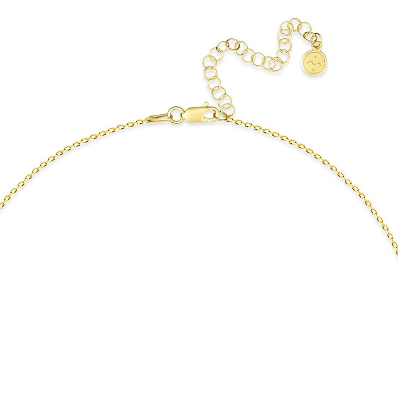 Mosuo Jewellery Diamant Buchstaben Halskette “A” - Vermeil Letzte 3 Tage