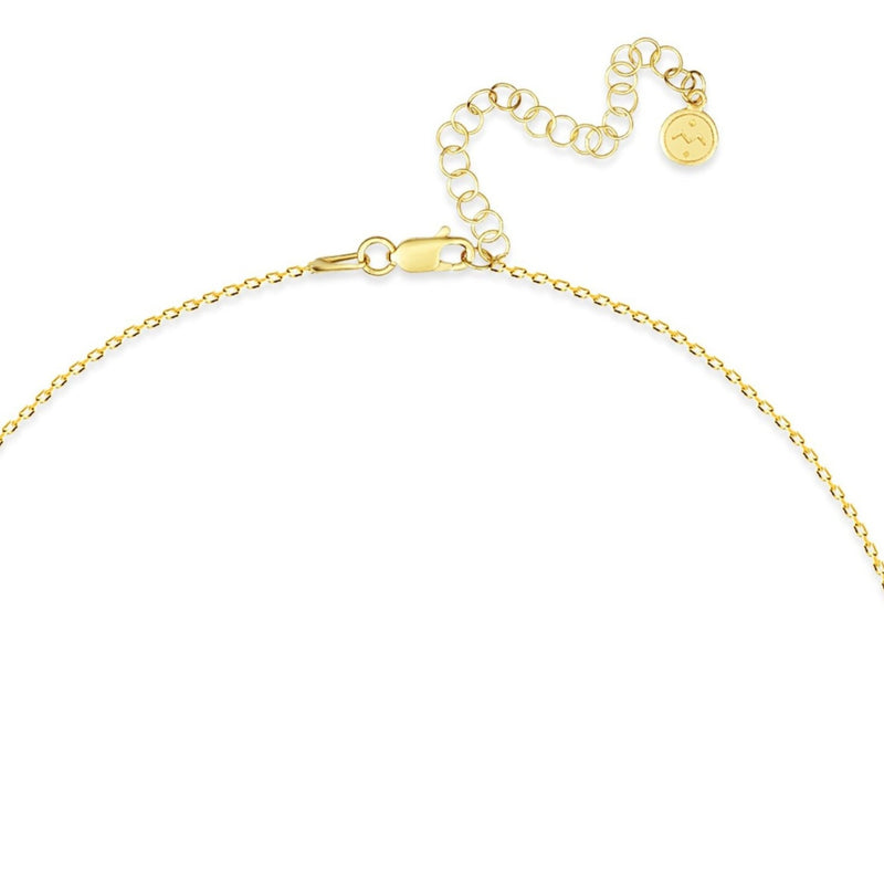 Mosuo Jewellery Diamant Buchstaben Halskette “B” - Vermeil JETZT KAUFEN