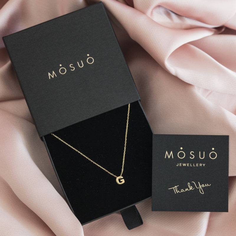 Mosuo Jewellery Diamant Buchstaben Halskette “G” - Vermeil Bis zu 50% Rabatt