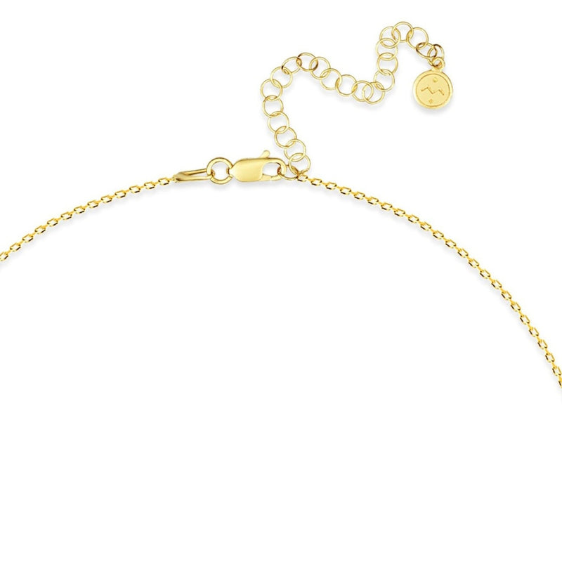 Mosuo Jewellery Diamant Buchstaben Halskette “I” - Vermeil Bis zu 65% Rabatt