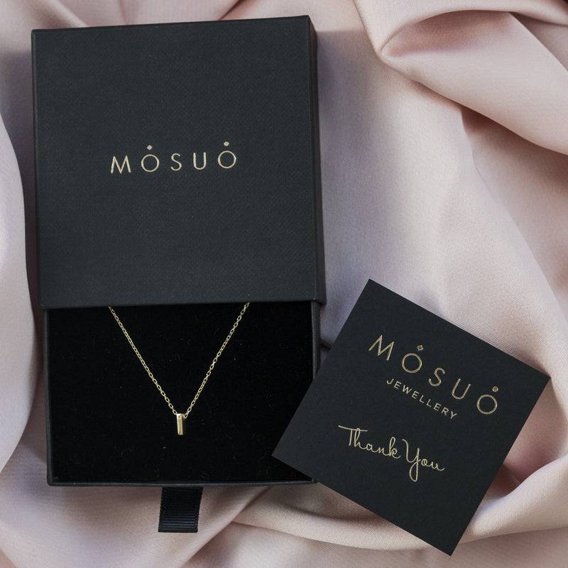 Mosuo Jewellery Diamant Buchstaben Halskette “I” - Vermeil Bis zu 65% Rabatt