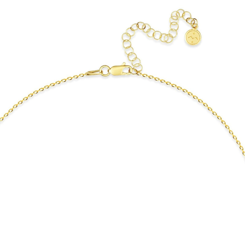 Mosuo Jewellery Diamant Buchstaben Halskette “M” - Vermeil Bis zu 55% Rabatt