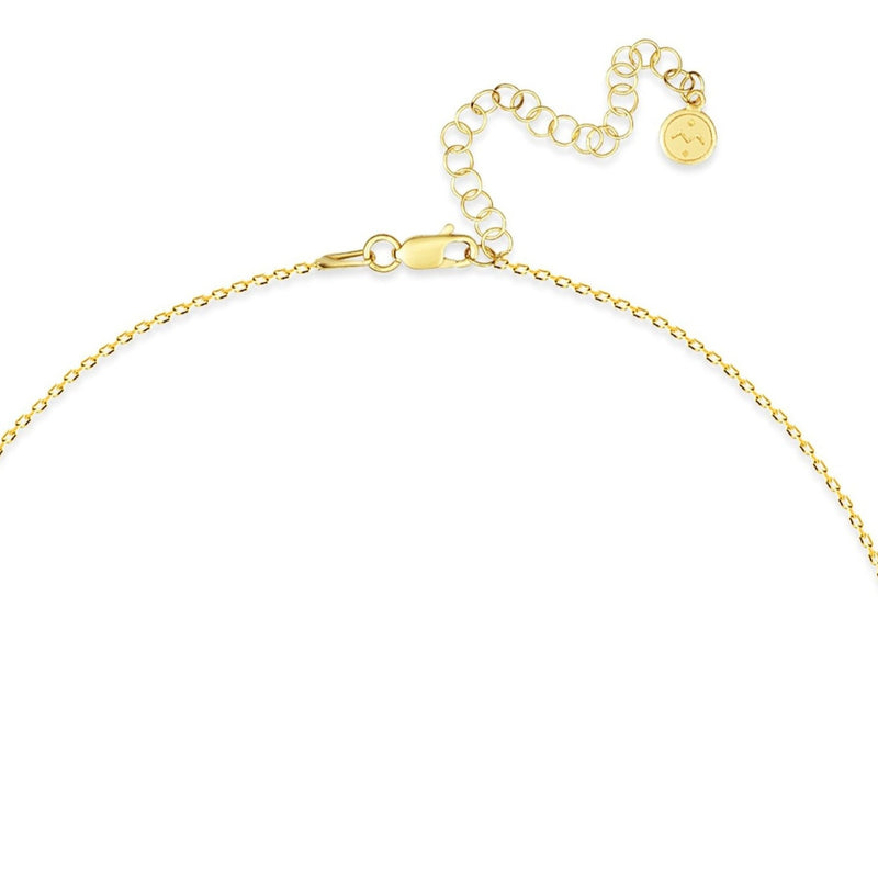 Mosuo Jewellery Diamant Buchstaben Halskette “S”- Vermeil Clearance-Verkauf