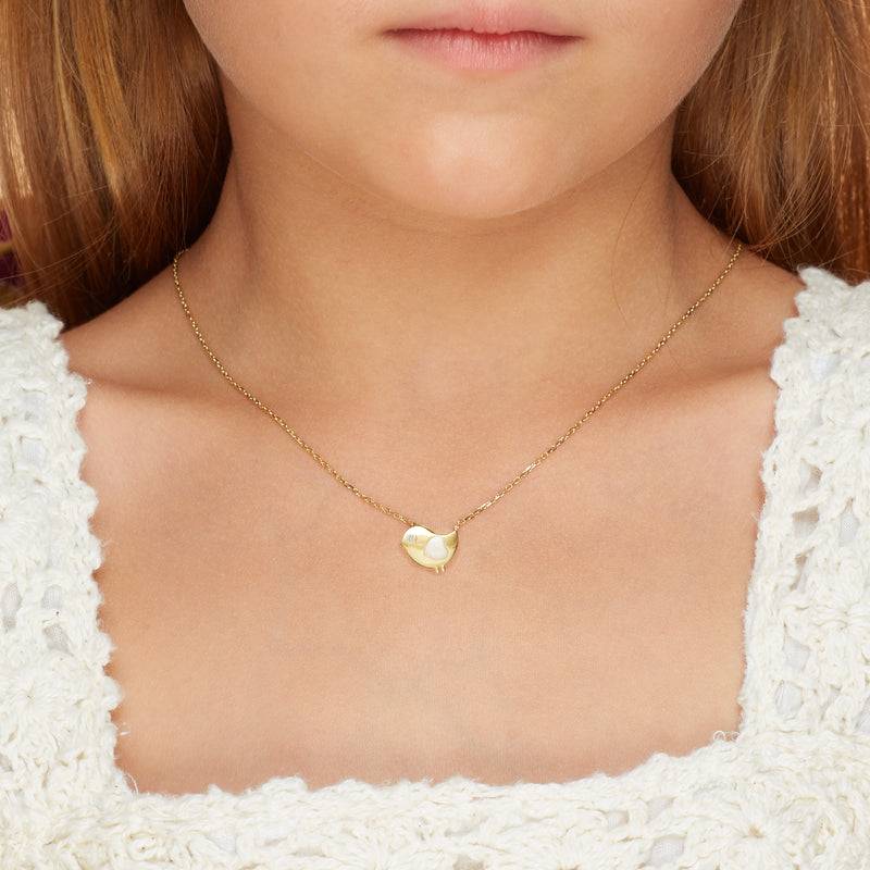 Mosuo Jewellery KIDS Vogel Diamant Halskette Fabrikpreis
