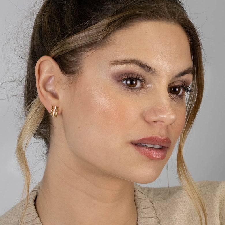Nana Kay Natural Flow Ohrstecker Brienne Zirkonia Black Friday Preise