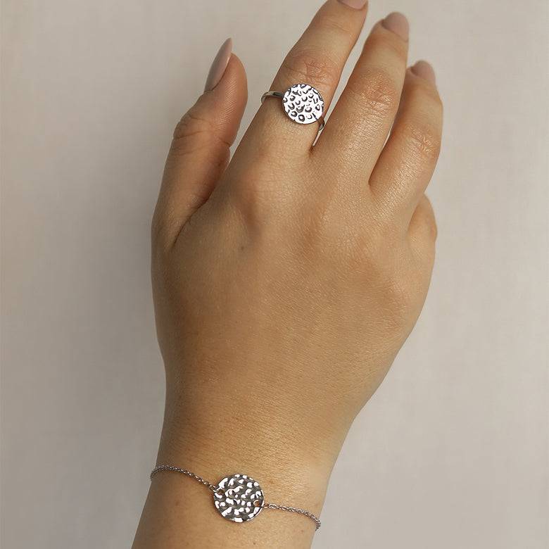 Nana Kay Modern Aztec Armband Tlaloc Silber Günstig kaufen