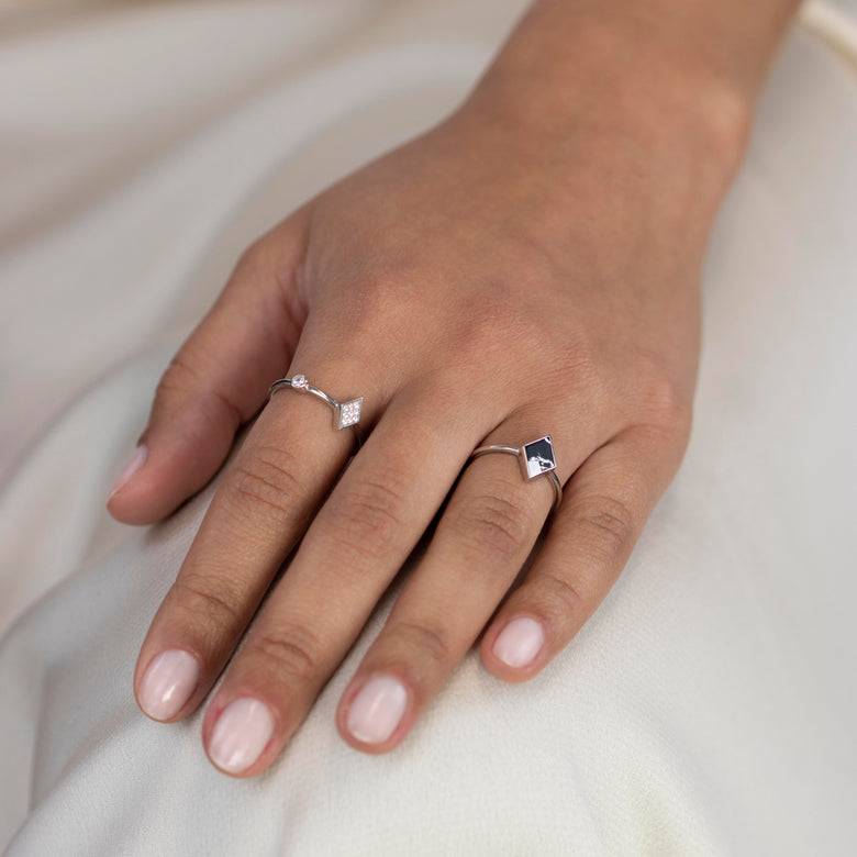 Nana Kay Roman Vibes Ring Rhomb Kauf eins, bekomm eins gratis