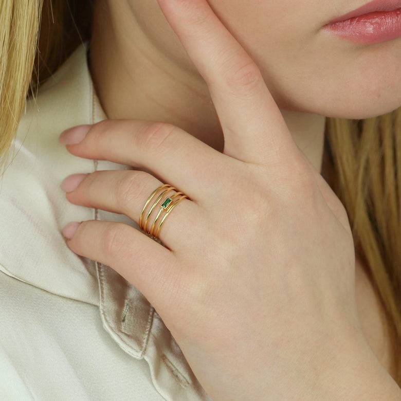 Nana Kay Modern Aztec Ring Xilonen Riesige Ersparnisse