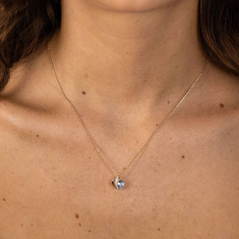 Nana Kay Echtgold Collier Bleu Chérie Letzter Tag