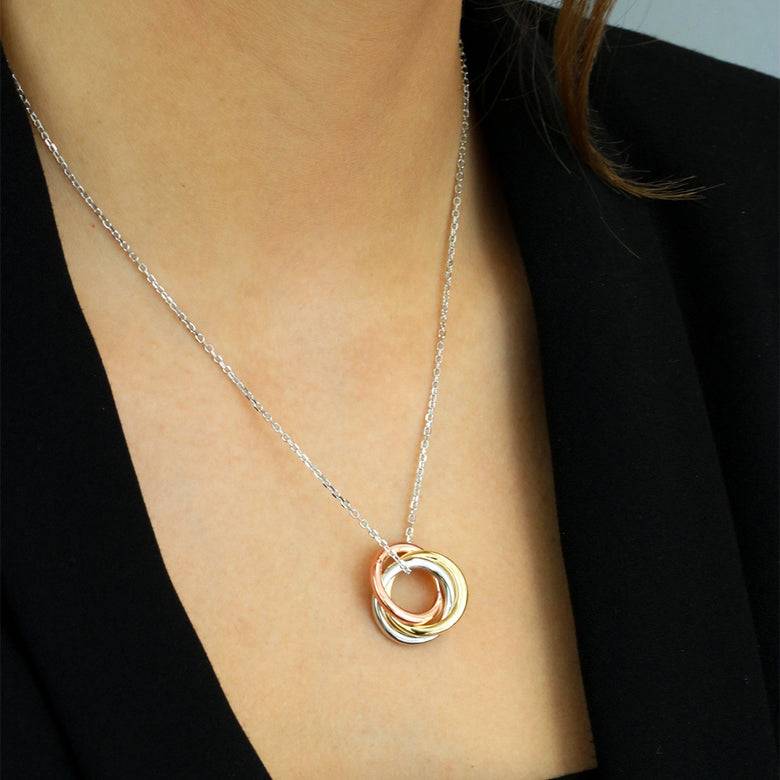 Nana Kay Modern Trio Collier Motile Rings 50% Rabatt für begrenzte Zeit