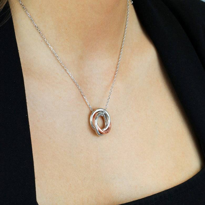 Nana Kay Modern Trio Collier Motile Rings 50% Rabatt für begrenzte Zeit