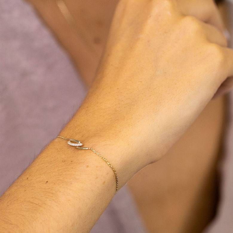 Nana Kay Echtgold Armband Charlène Kostenloser Versand