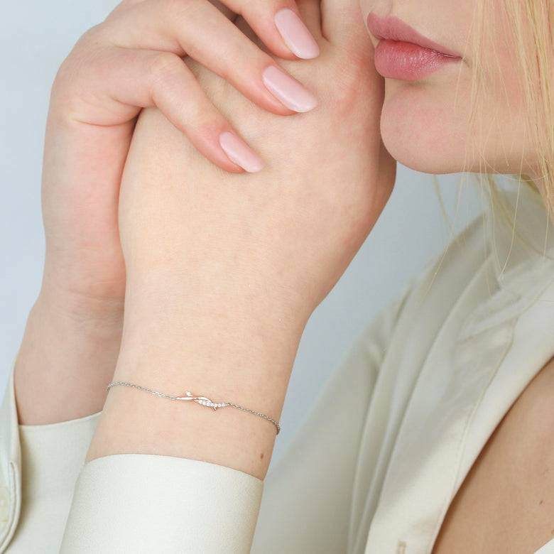 Nana Kay Echtgold Armband Fidèle Rosé Fabrikpreis