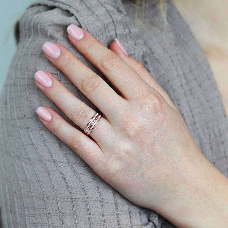 Nana Kay Echtgold Ring Jumelle Zeitlich begrenztes Angebot