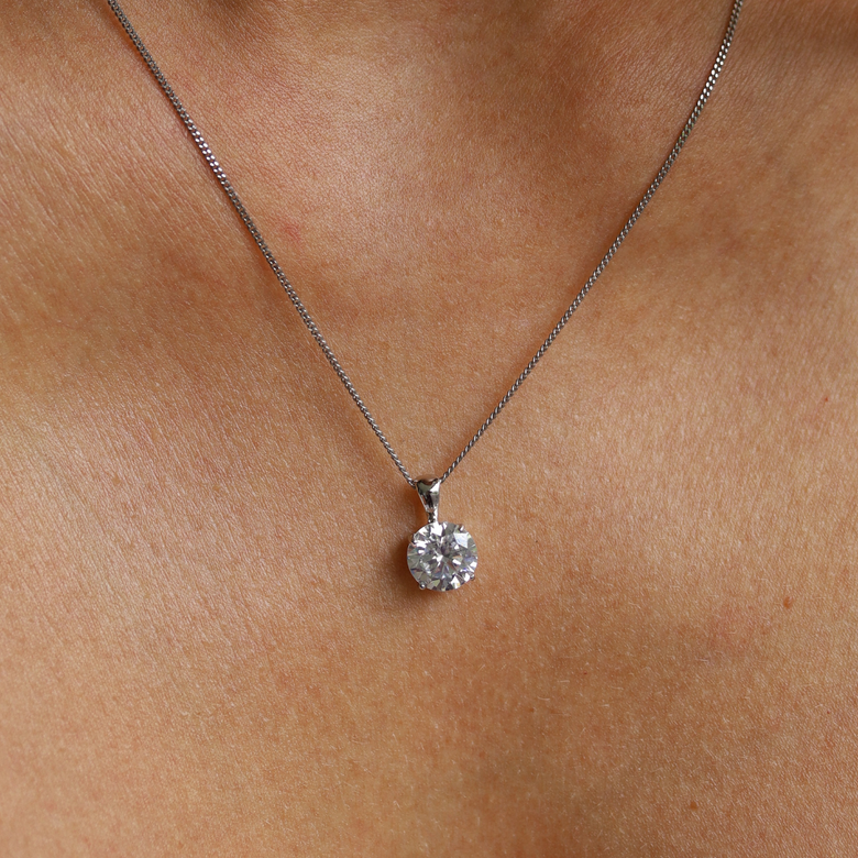 Nana Kay Classic Solitaire Halskette Dearest Neueste Stile