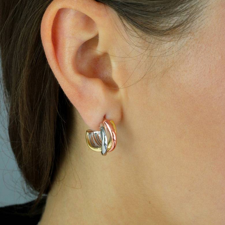 Nana Kay Modern Trio Creole Motile Rings Räumungsverkauf