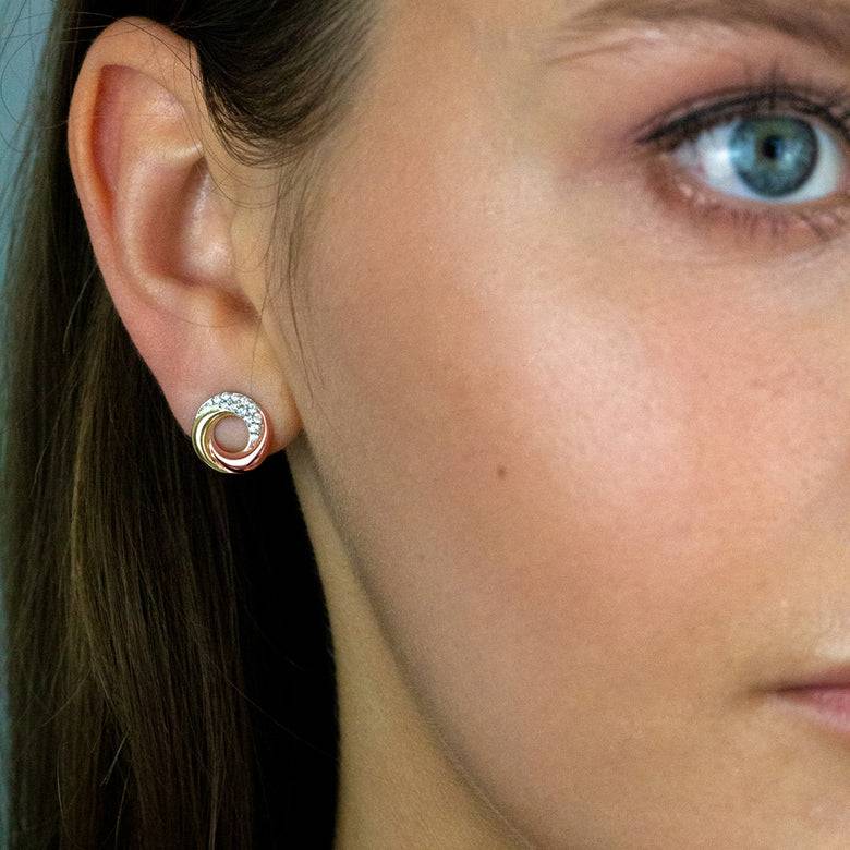 Nana Kay Modern Trio Ohrstecker Blended Kauf eins, bekomm eins gratis