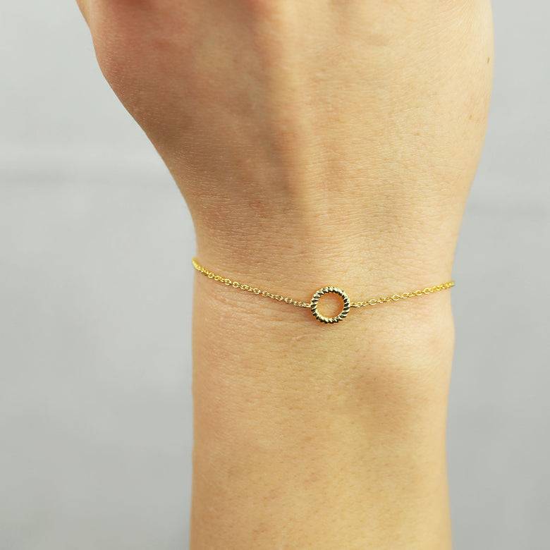 Nana Kay Pretty Twist Armband Cord Gold Bis zu 55% Rabatt