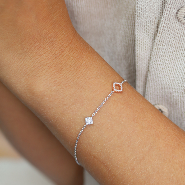 Nana Kay Sweet & Square Armband Nur noch ein Tag übrig