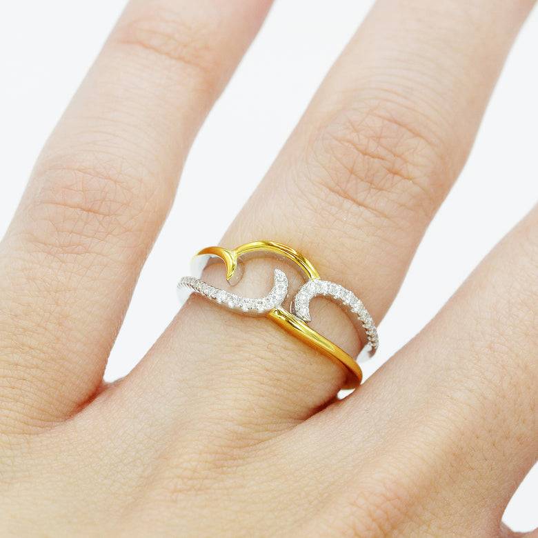 Nana Kay Swinging Silver Ring Breeze Begrenzt auf 3 Tage