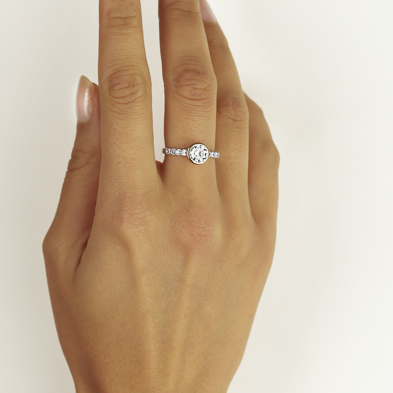 Nana Kay Classic Solitär Ring Charming 50% Rabatt für begrenzte Zeit