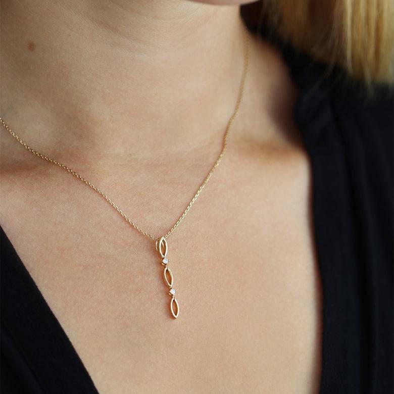 Nana Kay Echtgold Collier relier Auslauf