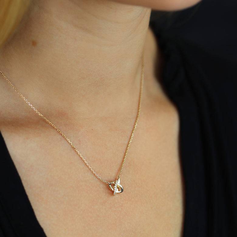 Nana Kay Echtgold Collier Nouer Verkauf