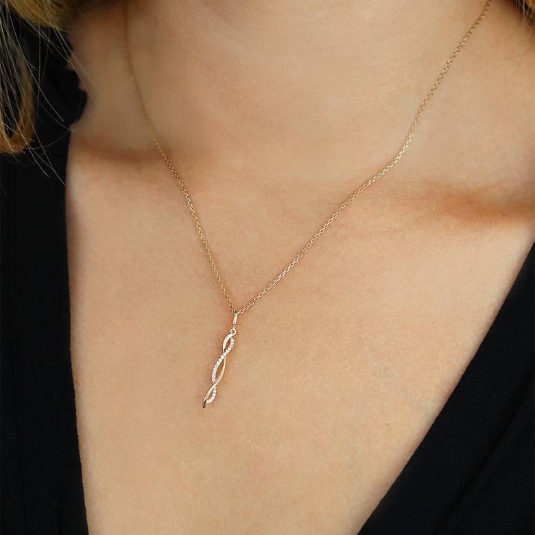 Nana Kay Echtgold Collier Onduler im Angebot
