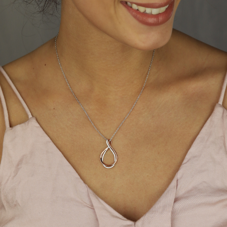 Nana Kay Swinging Silver Halskette Eternity Wochenangebot