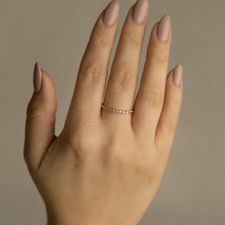 Nana Kay Echtgold Ring Couronne im Angebot