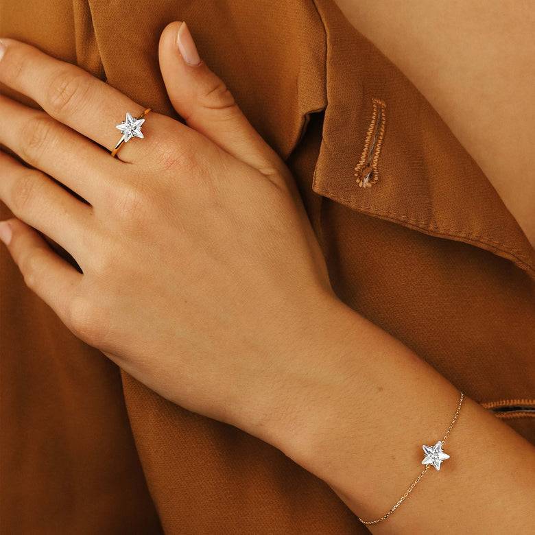Nana Kay Echtgold Ring Stellaire Versandkostenfrei