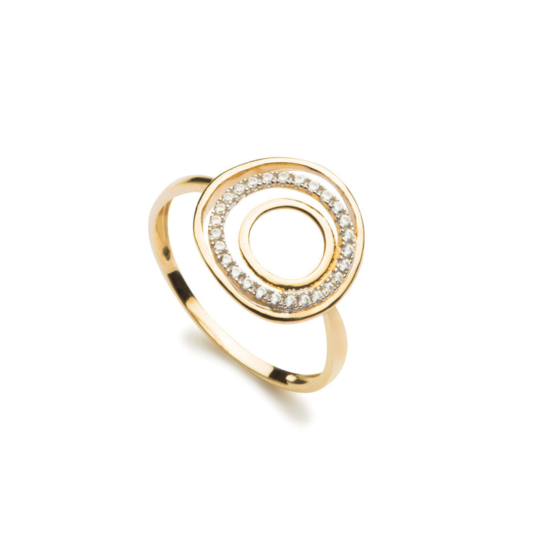 Nana Kay Echtgold Ring Circles Neuheiten