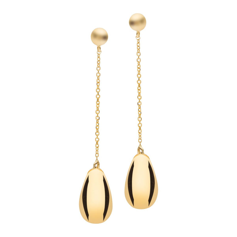 Nana Kay Echtgold Ohrringe Golden Nugget 50% Rabatt mit kostenlosem Versand
