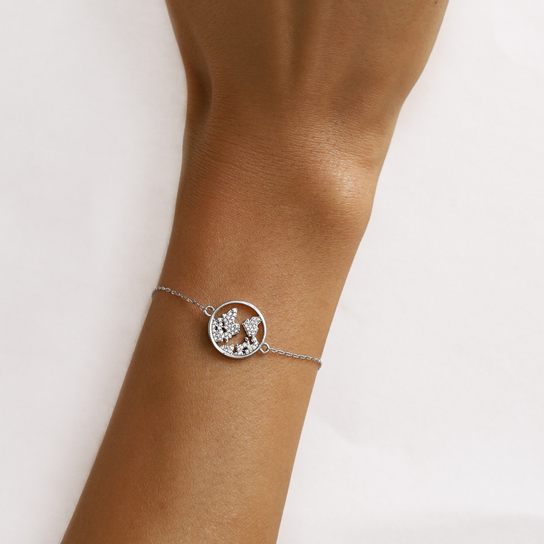 Nana Kay World Map Armband Nur noch ein Tag übrig