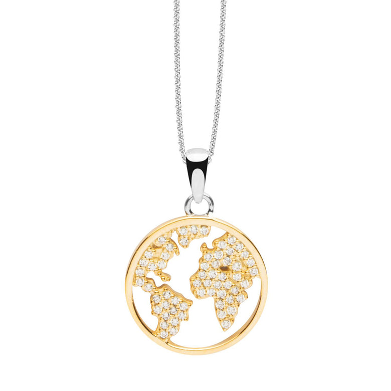 Nana Kay World Map Halskette Super Rabatt