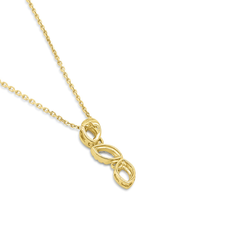 Nana Kay Echtgold Halskette Autumn Lagerräumung