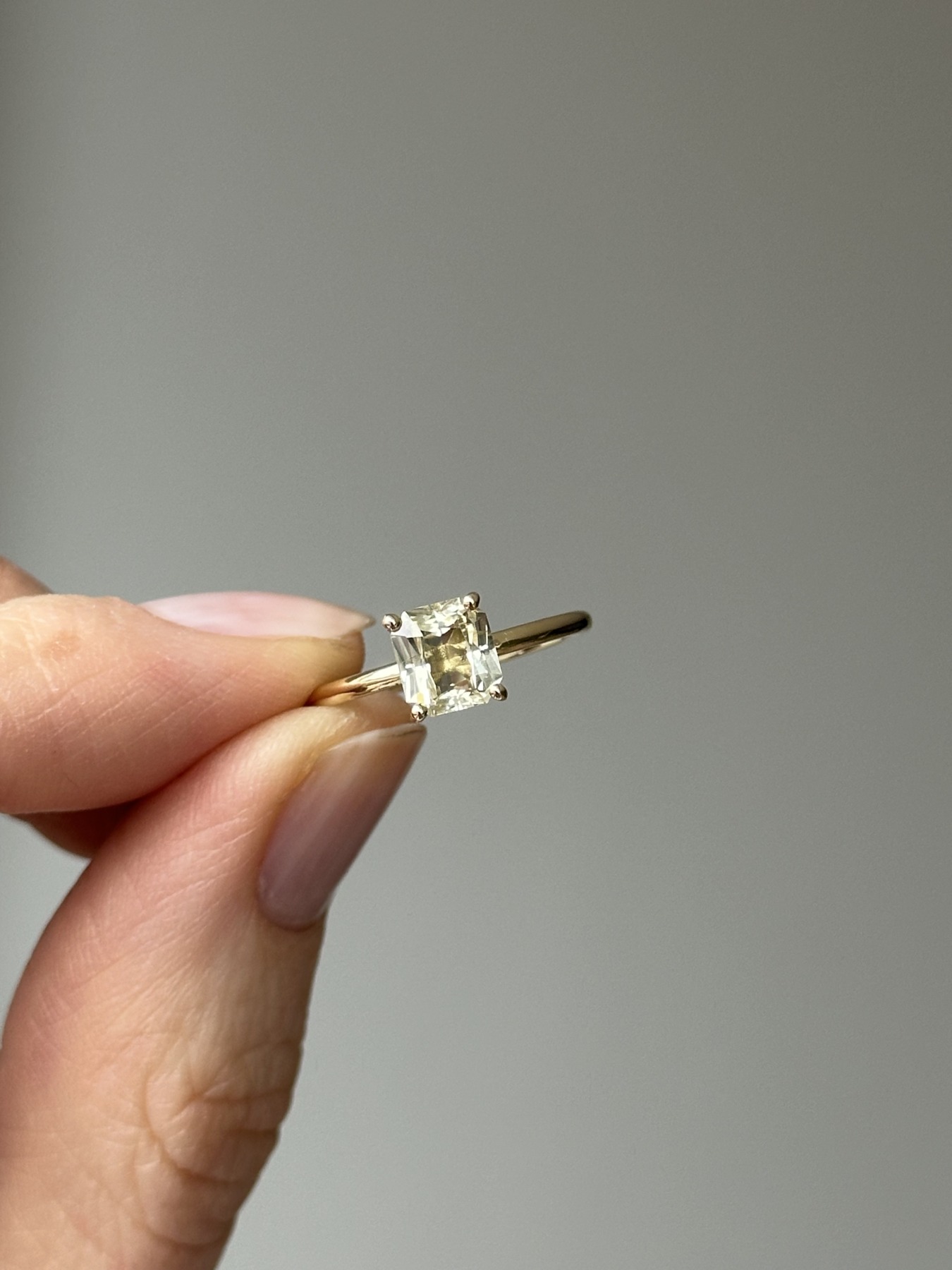 Nina Kastens Yellow Sapphire Ring Blitzangebot