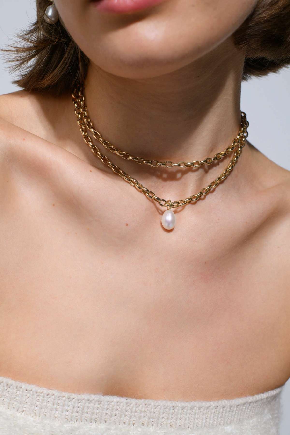 Nina Kastens UES Pearl Pendant Tägliche Deals