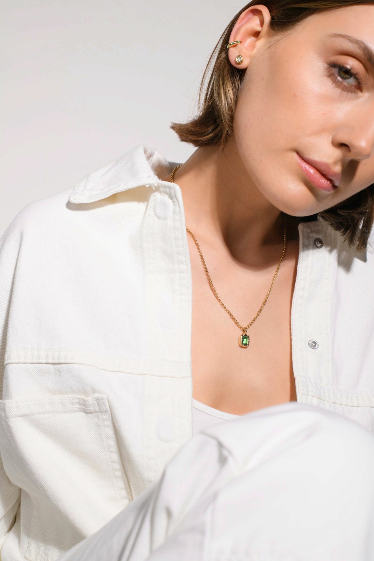 Nina Kastens Emerald Line Ear Cuff Super Sparpreis