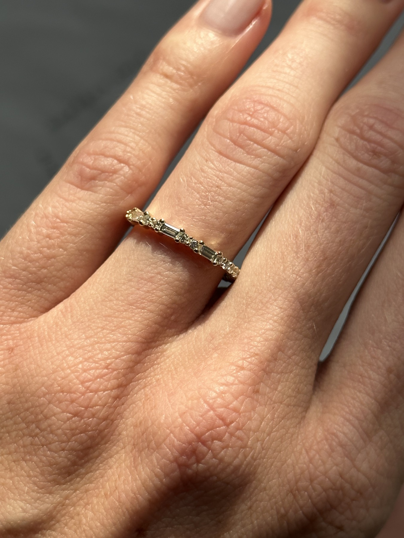 Nina Kastens Mixed Shapes Eternity Ring Discount Store für neue Produkte