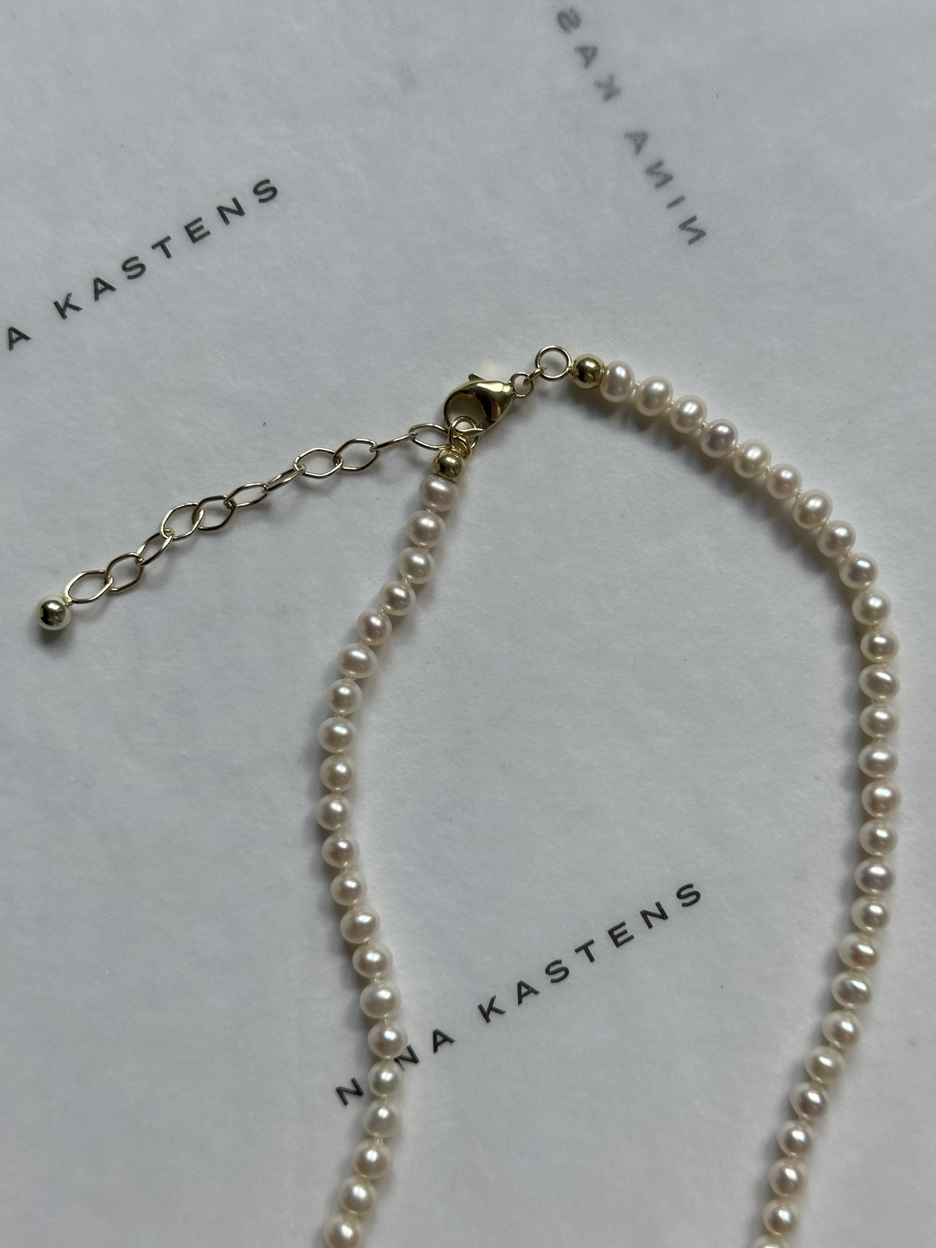 Nina Kastens GOOD Graffiti Pearl Choker Outlet